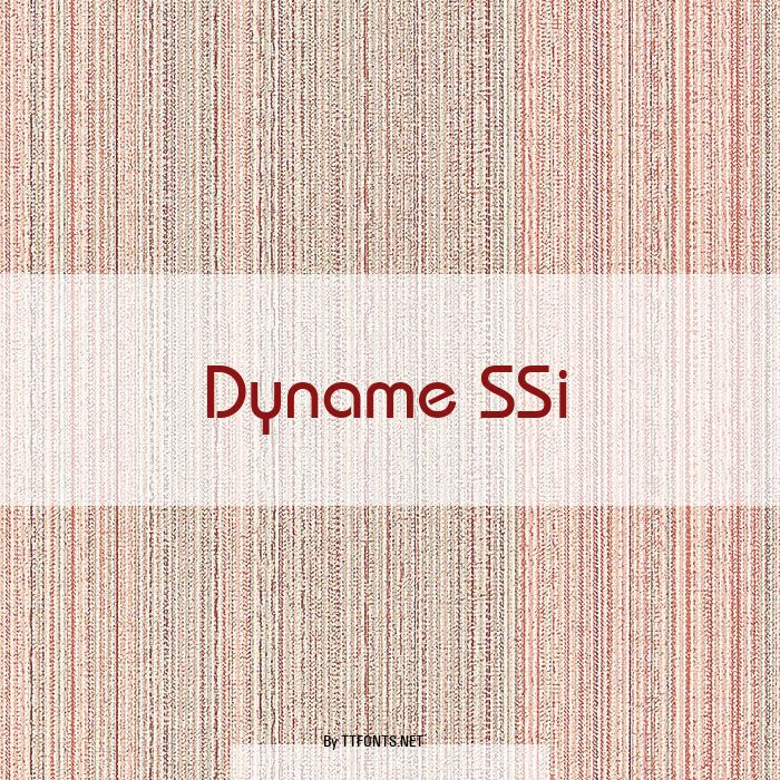 Dyname SSi example